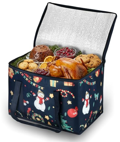 Beautyshow Soft Cooler - 40L Large Insulated Bag for Grocery, Picnic, Camping & BBQ