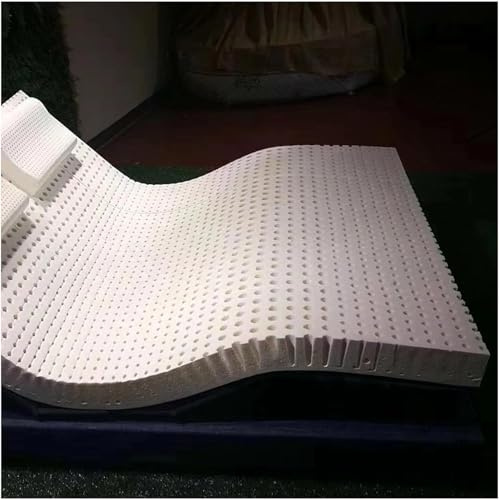 Natural Mattress Topper, Firm 7-Zone Design for Pressure Relief & Support, Eco-Friendly Hybrid for Ultimate Comfort, Full Size 54×75×3