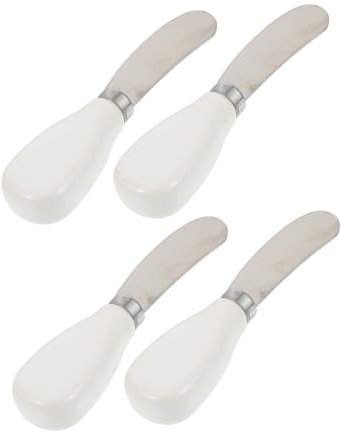 Zerodeko 4stücke Teiliges Aus -butter Und Käsemessern Zum Streichen Von Marmelade Leicht Und Praktisch Für Zuhause Einfach Zu Reinigen Und Hygienisch