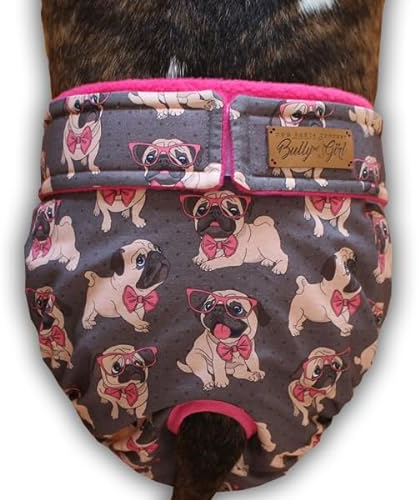 Maßgeschneiderte Läufigkeitshose - MOPS - Special Edition (Größe XXL=90,5-99,5 cm/1. Maß(Umfang der Taille))
