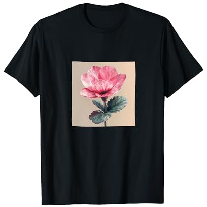Graphisme Cottagecore en forme de fleur de cyclamen T-Shirt