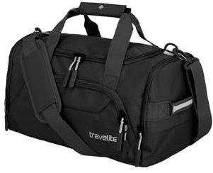 travelite Reisetasche Weekender, Kick Off, leichte Handgepäck Reisetasche für Urlaub und Sport, Schwimmbad, Klinikaufenthalt, 50 cm, 45 Liter