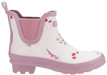 Cotswold Wildflower Ankle Wellingtons Female Pink Size 8