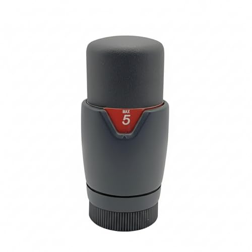 Greened House Anthracite Radiator Thermostatic TRV Valve Head Replacement