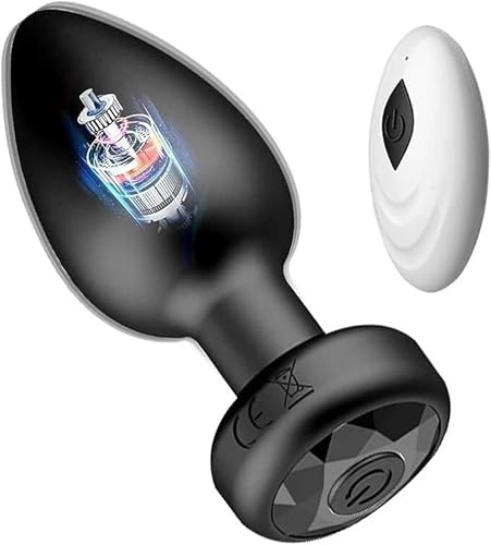 Anal Plug Adult Sex Toy,Adult Sex Toys and Games for Men Women,Wireless Remote Control 10 Frequency Vibration,Small Butt Plug for Female Male Prostate Massage Vibrating Anal Sex Toys for Men Couple