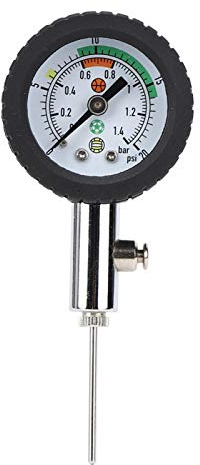 Balldruckmesser Mini Genaue - Testen und Anpassen Fußball Basketball Manometer Ball Luftdruck