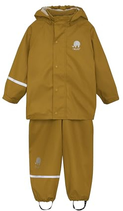 Celavi unisex barn basic PU regnset jacka, Havtorn brun, 70