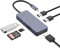Hub USB C AYCLIF, Adattatore USB C 6 en 1 con 4K HDMI, Docking Station, USB 3.0/2.0, PD 100 W, Lettore di schede SD/TF, compatibile con Macbook Air/Pro, laptop Lenovo
