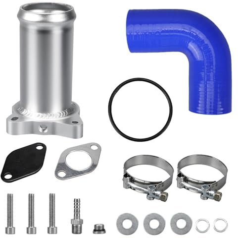 EGR Valvola di Ricambio Tubo Tuning Kit Compatibile con A3 A4 A6 Golf 4 5 Polo caddy T5 Fabia Octavia Ibiza Leon con Motori 1.9 TDI