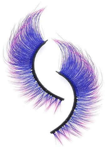 Cils Colorés | Extensions de Cils Postiches Colorés,Fournitures de