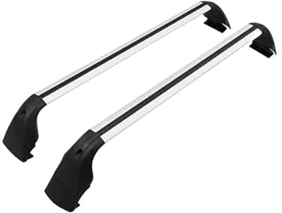 Barras Portaequipajes Barras Transversales Aleación Aluminio 2 Piezas Para Toyota Para C-HR Para CHR 2017 2018 2019 2020 2021 2022 2023 Juego Rieles Techo