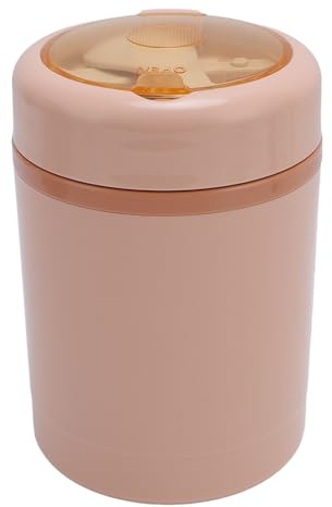 Wakects Scaldavivande Portatile USB, Acciaio Inossidabile con Temperatura Costante di 140F, Ideale per Ufficio e Viaggi, capacità 600 Ml (PINK)