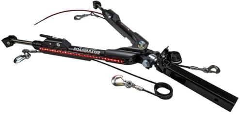 Roadmaster 676 Nighthawk Tow Bar fits Roadmaster Baseplates | Hauls Up to 8,000 lbs | Non-Binding Design | Multi-Functional LEDs | Proudly Made in The USA