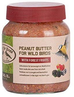 Fallen Fruits Ltd FB428 Forest Fruits Erdnussbutter Vogelfutter, Braun, 10,6 x 8,2 x 8,2 cm