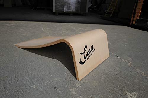 Graw Jump Ramps J20 Auffahrrampe Höhe 20 cm - für Skateboard, Scooter, Roller, Skates, RC und andere