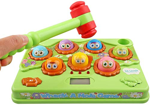 Goorder kinderSpielzeug ab 2 3 4 5 6 Jahre, Hammerspiel, Montessori Spielzeug für Kinders/Baby/Kleinkinder, Entwicklungskinderspiele Musik Klopfspiel, Lernspielzeug Geschenk für Jungen Mädchen
