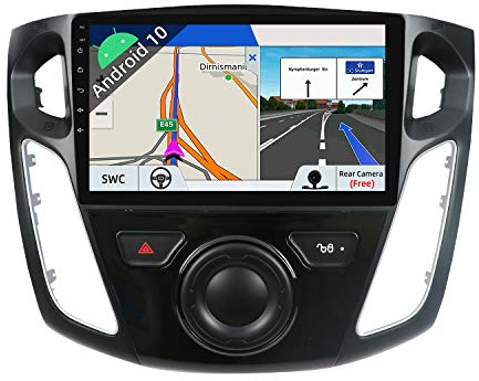 JOYX Autoradio Android 13 Passt für Ford Focus (2012-2017) - Rückfahrkamera Canbus KOSTENLOS - [2G+32G] - 9 Zoll - 2 Din - Unterstützen DAB Lenkradsteuerung 4G WiFi Bluetooth Carplay IPS Android Auto