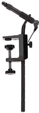 EVTSCAN Fischen Fliegenköder Werkzeug, Aluminiumlegierung Fischen Fliegenköder DIY Werkzeug mit verstellbarem Klemmgerät Zubehör