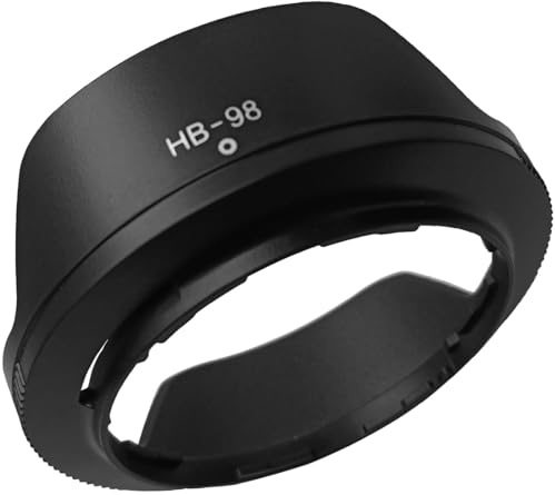 HB-98 Gegenlichtblende für Nikon Nikkor Z 24-50 mm f/4-6,3,52 mm Streulichtblende Sonnenblende Nikon Z5 Z6 Z7 Z6II Z7II | Kompatibel mit Nikon 52 mm Gegenlichtblende