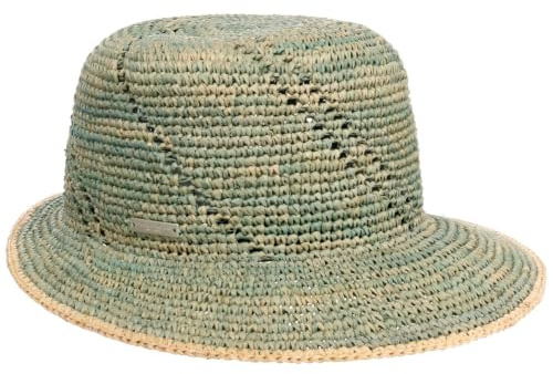 Seeberger Jalima Raffiastrohhut Strohhut Raffiahut Sommerhut Sonnenhut Damenhut Damen - mit Schirm Sommer Frühling-Sommer