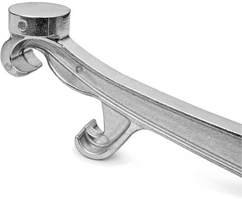 Abrelatas de aluminio, abrelatas de cubo de 5 galones con tapa de aluminio y herramienta de extracción de contenedores de cubo, borde suave. Siendo amigable con los zurdos y los artríticos