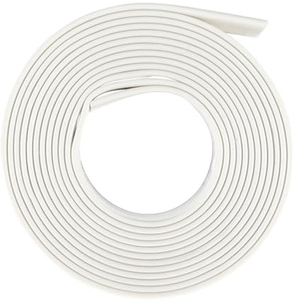 Unifizz Heat Shrink Tubing 10mm Dia 16mm Flat Width 2:1 Ratio Shrinkable Tube Cable Sleeve 1m - White