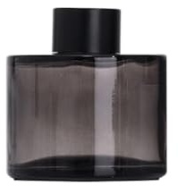 Upstore 100ml/3.4oz Glass Reed Diffuser Bottle, Empty Refillable, DIY Replacement, Home & Bathroom Use
