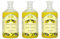 Fratelli Risso - Duschbad mit Olivenöl und Zitrone, Körperbad, Duschgel, Natur, 3 Stück 500 ml