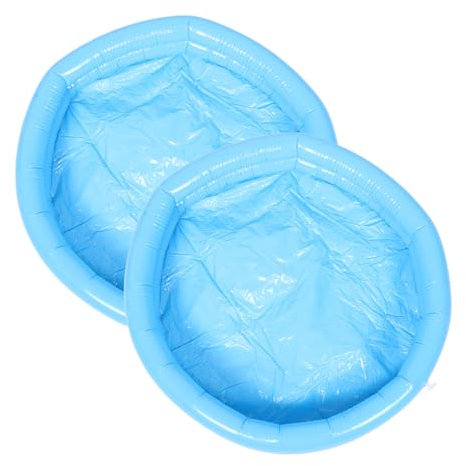 VALICLUD Inflatable Foot Bath Basin Set with Pump for Pool Entry Portable Soaking Tub for Home Use for Relaxation and Experience