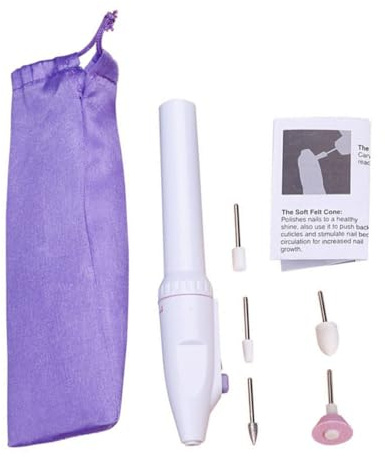 SAFIGLE Polisseuse à Ongles Électrique Portable Compacte Ergonomique Rechargeable Batterie Pour Manucure Et Pédicure Usage Professionnel Et Domicile