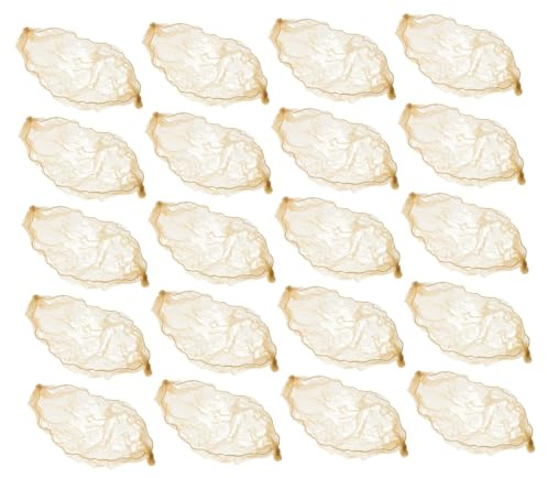 GALPADA 40stücke Haarnetze aus Netzgewebe mit Elastischem Rand für Damen Mädchen Balletttänzerinnen Hochzeiten Alltagsfrisuren Atmungsaktiv Waschbar und Wiederverwendbar