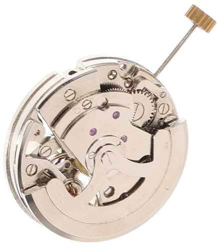 Genérico Mecanismo de Reloj Automático de Cobre Pieza de Repuesto para Accesorio de Mecanismo de Reloj Dispositivo para Mantenimiento y Reparación de Relojes Movimiento Automático