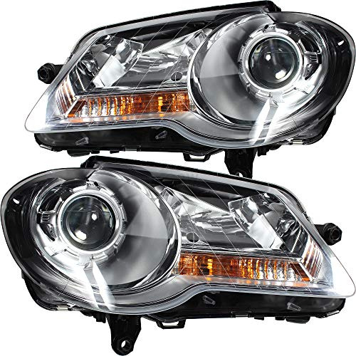 Halogen Scheinwerfersatz Scheinwerfer Satz Hauptscheinwerfer Set links rechts H7/H7 passend für 1T1 1T2