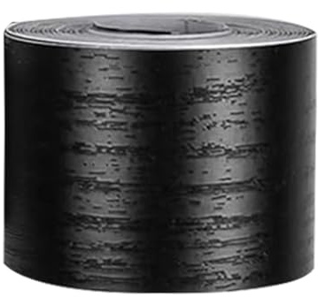 Generisch Bordüre Selbstklebend Schwarz Holzoptik 10m - Tapetenbordüre Wasserdicht PVC Klebefolie für Badezimmer Spiegel & Küche - Wandbordüre Abnehmbar Dekostreifen - DIY Spiegelrahmen Wandtattoo