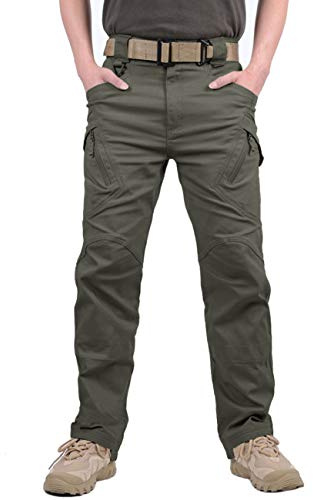 MAGCOMSEN Men's Tactical Urban Ops Combat Trousers Climbing Hiking Hunting Cargo Pants Trousers 30