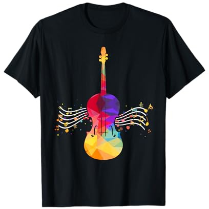 Geschenk für Cellisten Musik Musiker Violine Cello T-Shirt