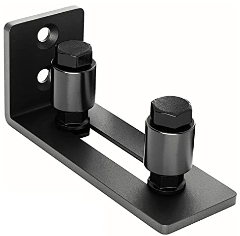 1 Stück Schiebetür Bodenführung Verstellbare, Wand/Tür Unterseite Schiebetür Bodenführung, Schiebetürsystem Laufschiene Scheunentor Hardware Zubehör Geeignet Für Alle Schiebetür