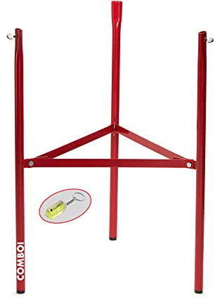 COMBOI - Set mit 3 Beinen für Brenner - Gaspaellero, inklusive Wasserwaage und Montageanleitung (verstärkte Füße)