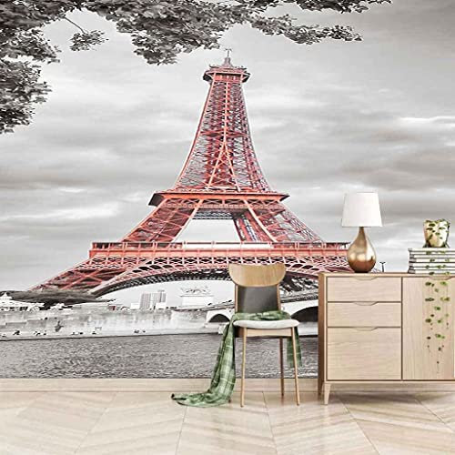 Papier Peint Photo Tour Rouge De Paris Papier Peint Photo Photo Peintures Murales Papier Peint Papier Peint 3D Papier Peint Pâte Salon Le Mur Pour Chambre Murale Fro 400 (largeur) x 280 (hauteur) cm