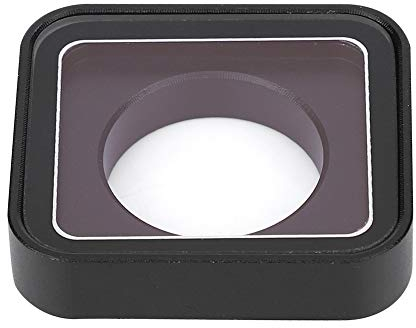 Sostituzione Lente Protettiva per Accessorio Fotocamera Sportiva Filtro UV Nitidezza CCD Migliorata, Compatibile con Fotocamera 5/6/7 Black