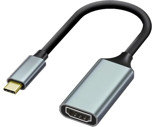 Mepsies Adattatore USB C a HDMI 4K, Convertitore USB Type-C a HDMI Compatibile con iPhone 15 Pro/Max, Galaxy, MacBook Pro/Air, Dell, Surface e Altri