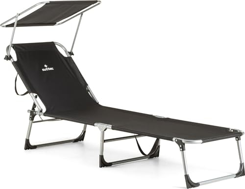 Outtec Tumbona, Cama de Playa con Toldo