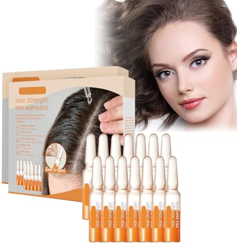 Ampoules Fortifiantes Pour Cheveux, Sérum De Croissance Capillaire, Ampoules De Traitement De Conditionnement Profond, Sérum Pour Des Cheveux Plus épais, Plus Longs, Plus Volumineux Et Plus Sains
