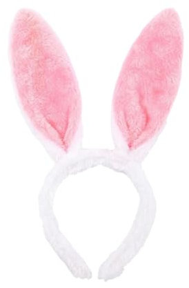 slothbyte Hasenohren Kostüm Stirnband mit Hasenohren Ostern Haarreif Mottoparty für Ostern Karneval Party Halloween Cosplay Kostüm Maskerade Dekoration