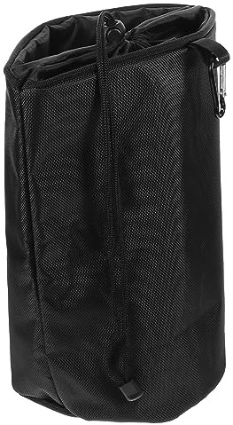 BESTYASH Borsa Porta Mollette Con Coulisse e Gancio, Organizer Portaoggetti Sospeso Salvaspazio Multifunzionale Per Bucato e Camping, Borsa Portatile Per Mollette in Metallo, Legno e Plastica