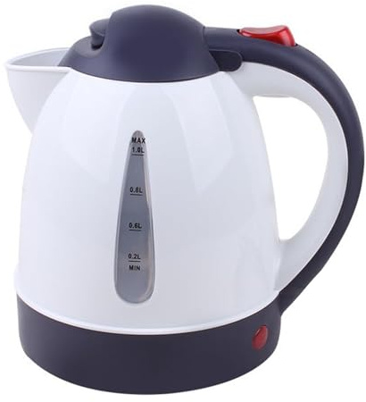 Bollitore per auto 12v 150w, scaldabagno elettrico per auto portatile 1000ml Viaggio su strada Accendisigari camion Acqua riscaldata Bollitore Teiera con spegnimento automatico