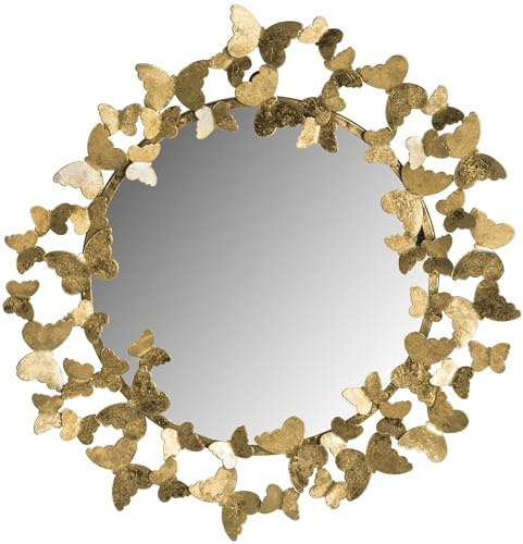 Safavieh Ruthie Gold Butterfly Mirror