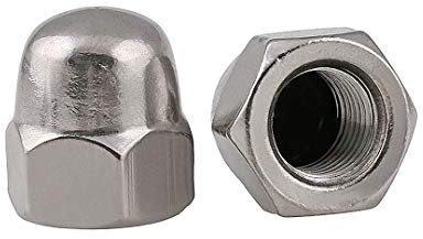 XIZONLIN M22 Hutmuttern - Edelstahl Eichel Dome Kopf Sechskantmuttern