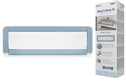 Reer Sleep'n Keep, Rausfallschutz fürs Babybett, 150 cm Länge für Betten von 180-210 cm Länge