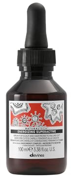 Davines Naturaltech Energizing Superactive Anytime, Stimulating & Fortifying for Thinning Hair & Hair Loss - With Caffeine Phytoceuticals - Thickening Serum, Travel Size, 3.38 Fl Oz